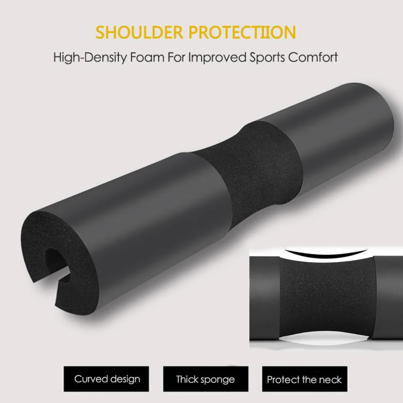 Штанга с завязками для подтягивания Защита спины плеч бодибилдинга фитнеса