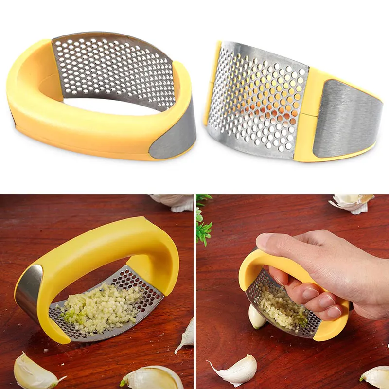 1 шт. измельчитель чеснока из нержавеющей стали Измельчитель дробилка прессы