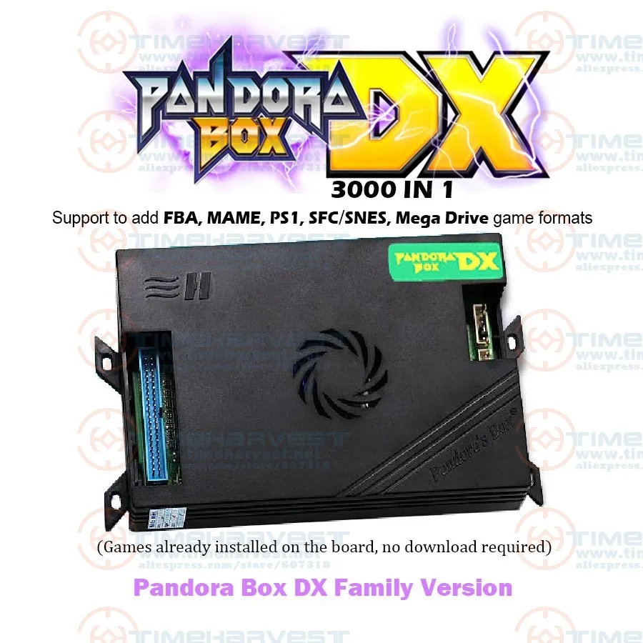 Pandora Box DX family version 3000 in 1 have 3d and 3P 4P game Can save game progress High score function tekken Killer instinct