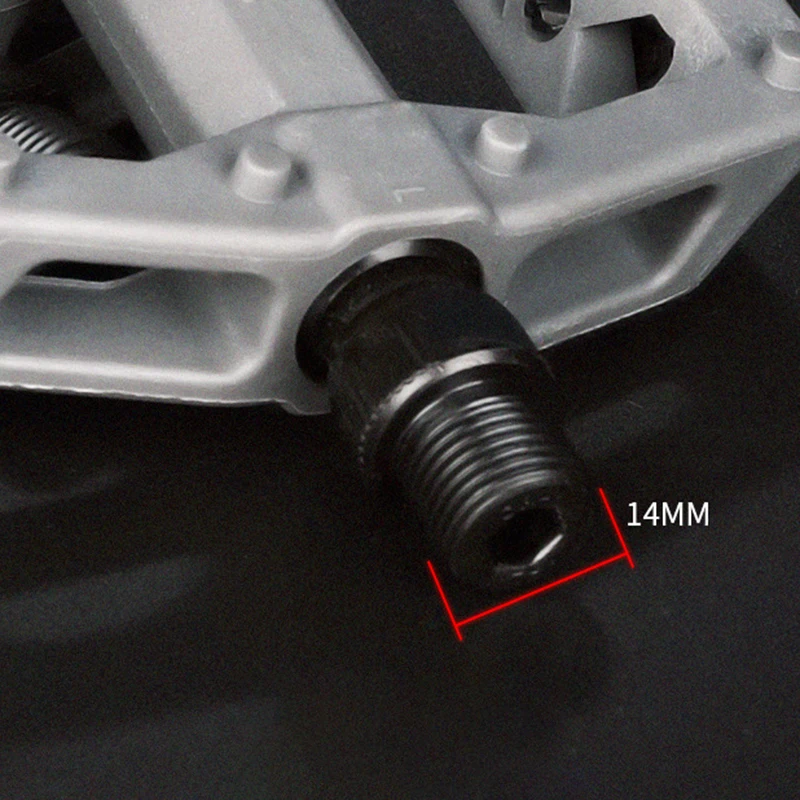 

2021 Mountain Bike Pedals Non Slip Ultra Light Rainproof Nylon Fixed Bearing Bicycle Pedals N66