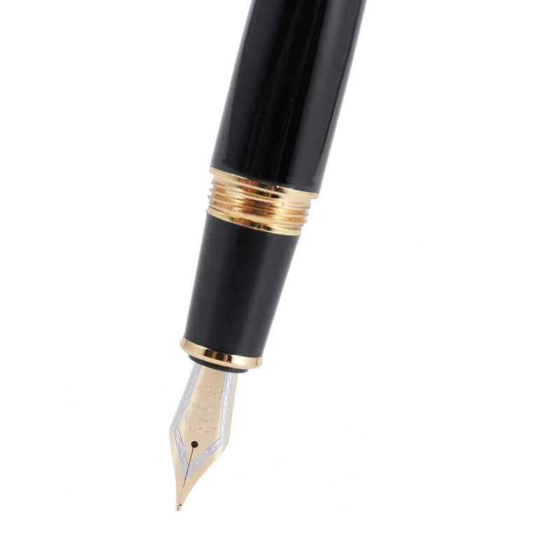 

JINHAO 159 18KGP 0.7mm MEDIUM BROAD NIB FOUNTAIN PEN free Office Fountain Pen with a box