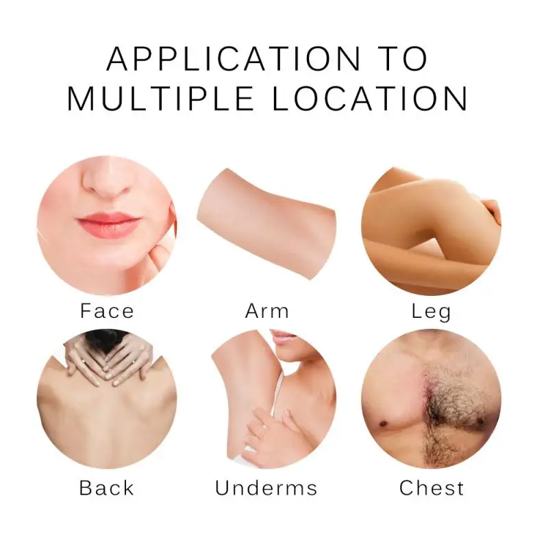 

30ml Painless Hair Removal Spray Unisex Painless Depilatory Bubble Wax Body Bikini Legs Facial Hair Remover Liquid 1 Pc TSLM2