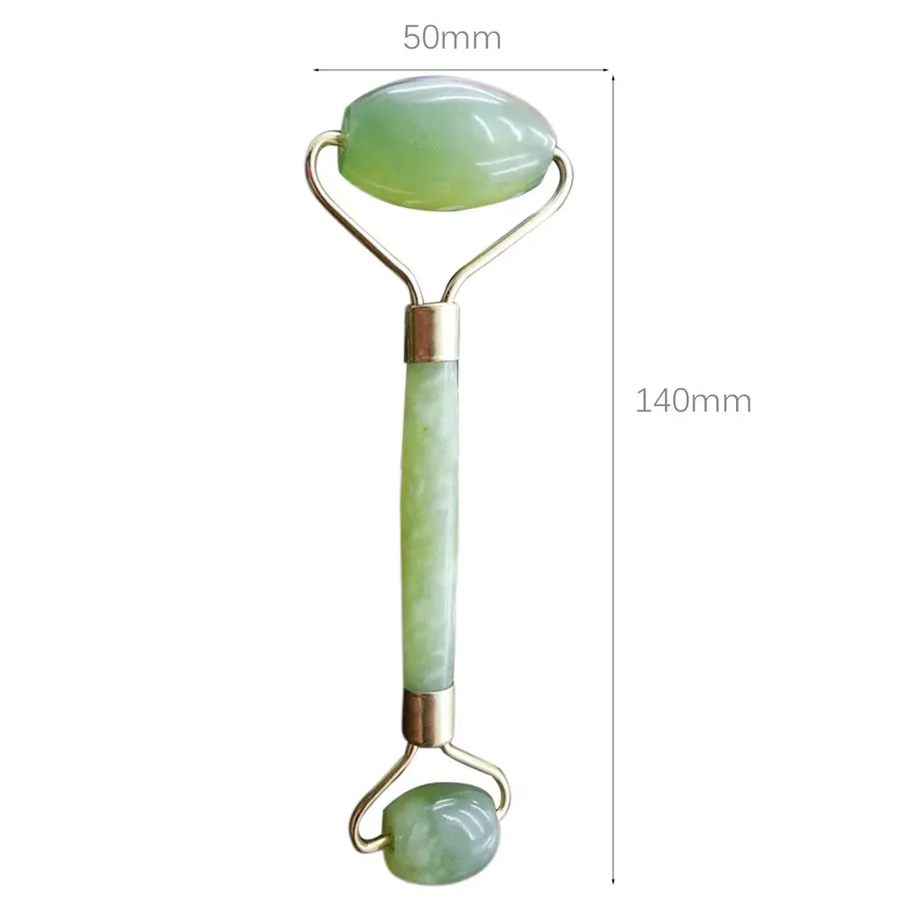 19 натуральный камень роликовый массажер лица тонкий лифтинг инструмент аметист