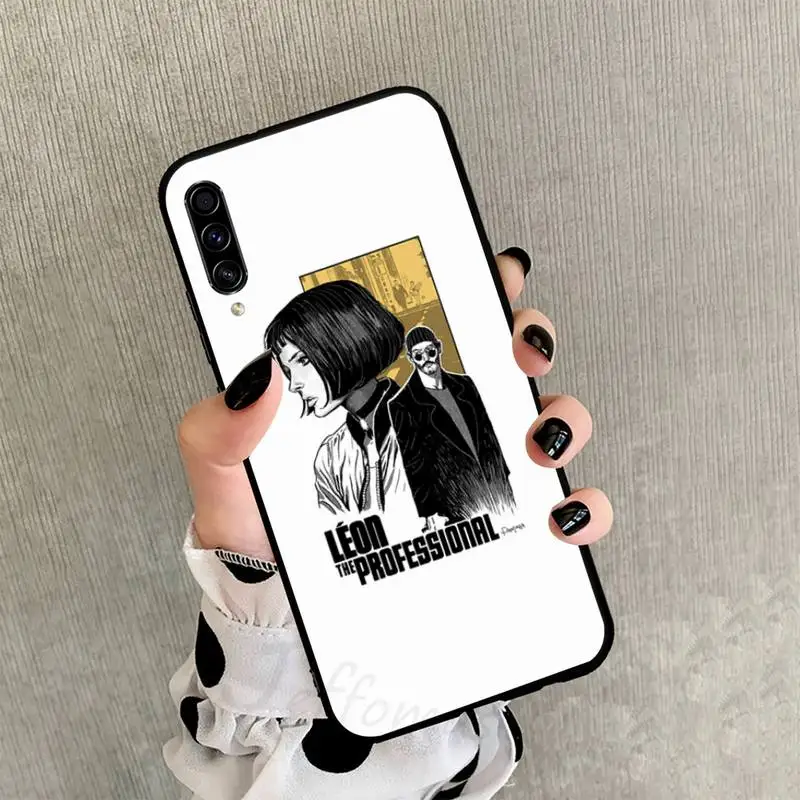 

Leon Uncle Girl Phone Case black For Samsung galaxy S 21 20 10 8 A 51 71 50 21s 70 40 20 20e note 10 plus Ultra 5g fe