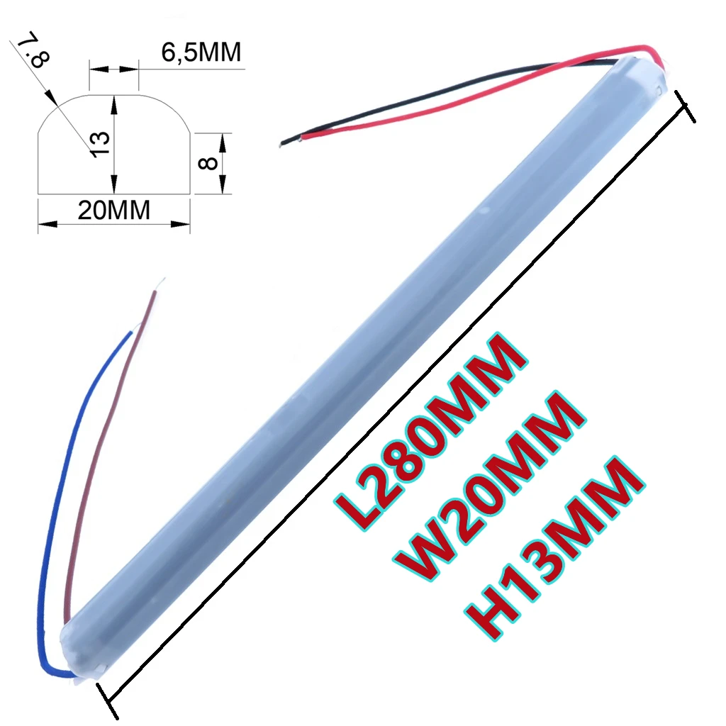 Светодиодный Трубчатый Адаптер с сертификатами CE источник питания 18 Вт 20 22 25 450 мА