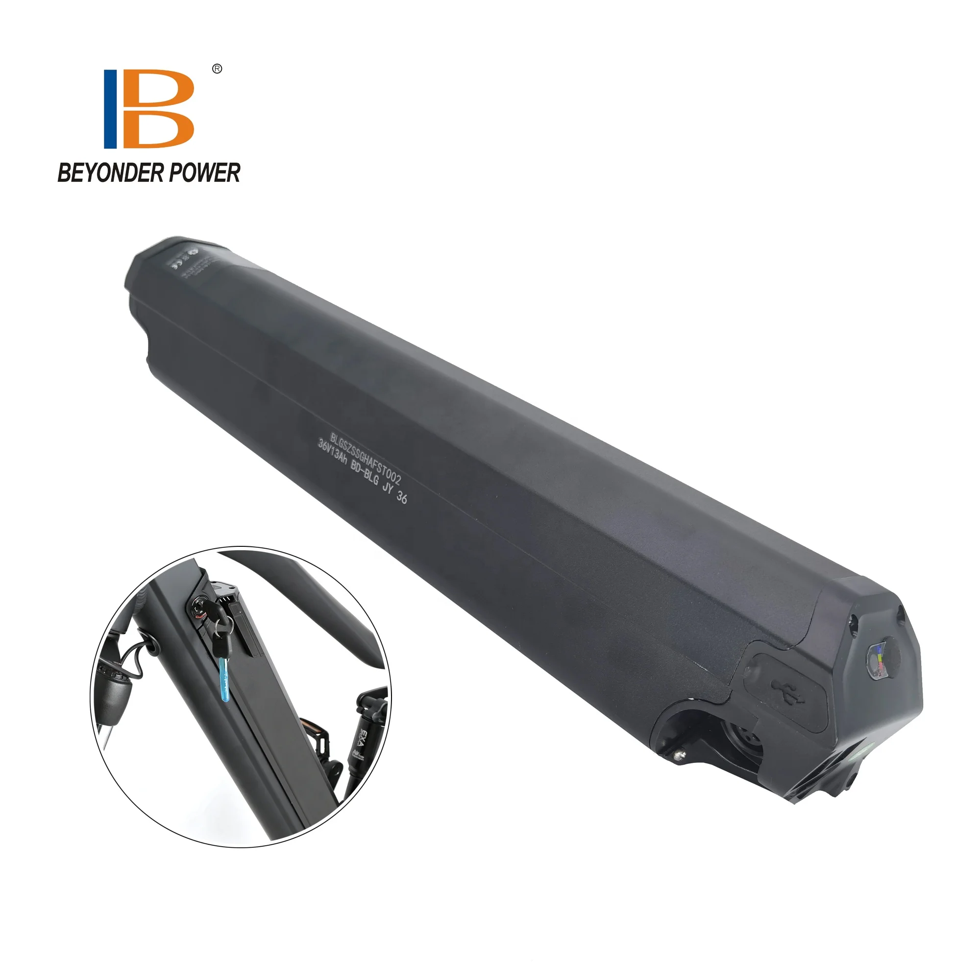 

Reention Dorado AKKU Hidden Lithium Batteries Electric Bicycle Batteries 48V
