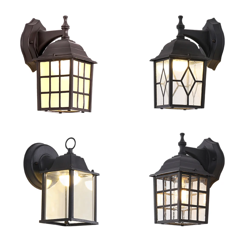 Коттедж Водонепроницаемый настенная лампа для отдыха на открытом воздухе