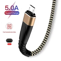 micro usb cable 5a fast charging cable usb cable for samsung huawei xiaomi micro usb fast charger phone cord wire