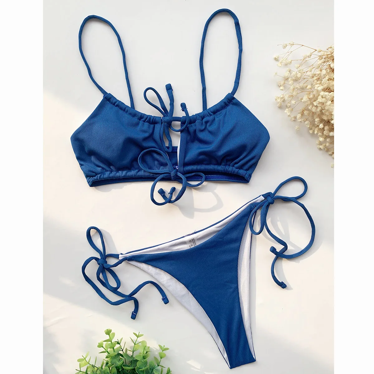 

Micro Bikinis Sexy Bikini Set Women's Swimwear Push Up Swimsuit Female Thong Swimming Suit Solid Beachwear Brazilian Bikini