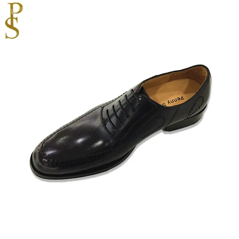 Новая модная Высококачественная коровья кожа персональная Мужская обувь из