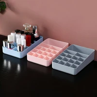 15 cells lipstick storage box split cosmetic storage box cosmetic non slip wear resistant and stable for bedroom desk