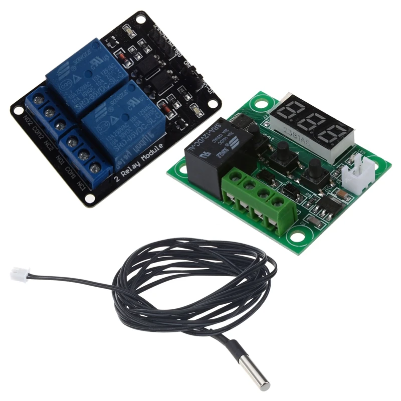 2 м NTC термистор датчик температуры водонепроницаемый зонд провод 10 K 1% 3950 черный +