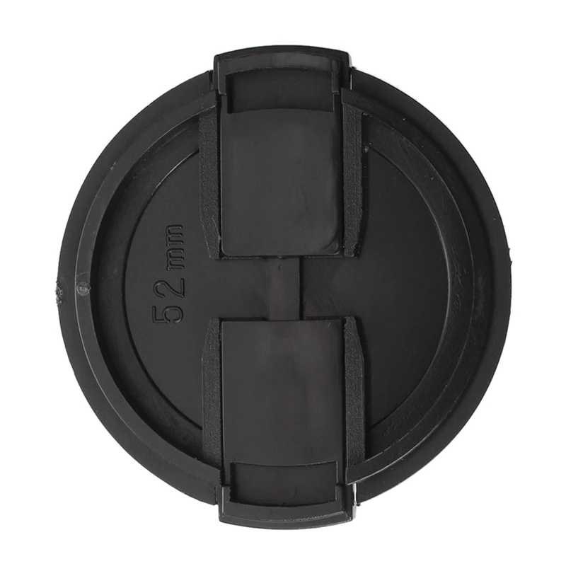 

2 Pcs Black Plastic Lens Cap for Camera Lens, 52mm & 40.5mm