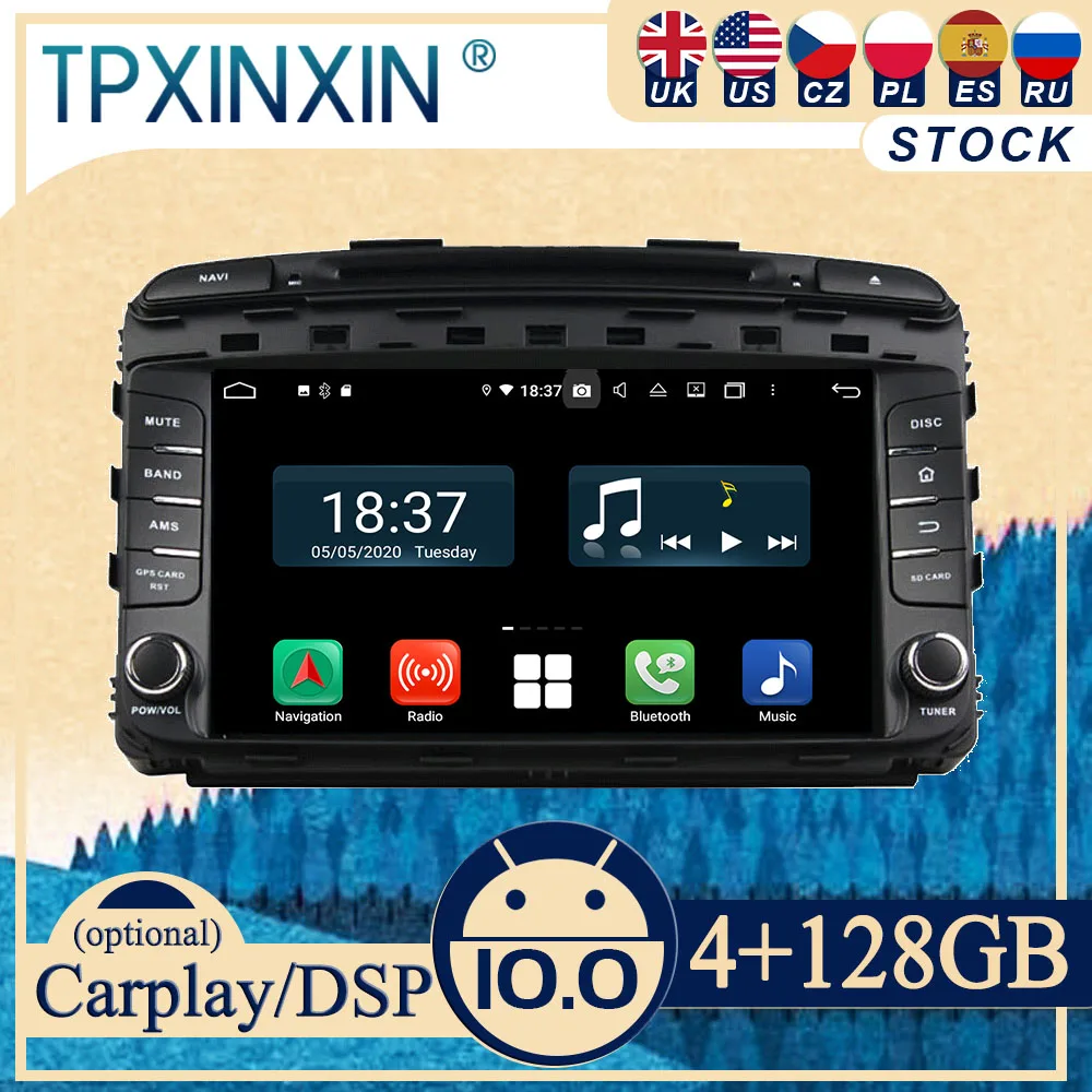 

PX6 для KIA Sorento 2015 Android автомобильное стерео радио с экраном 2 DIN Радио DVD плеер Автомобильный GPS-навигатор головное устройство