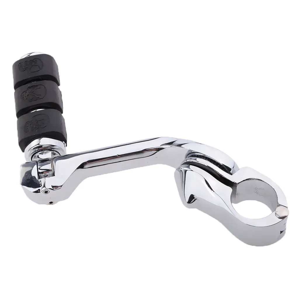 

Хромированные 32 мм длинные Угловые регулируемые шоссейные ножки для Harley