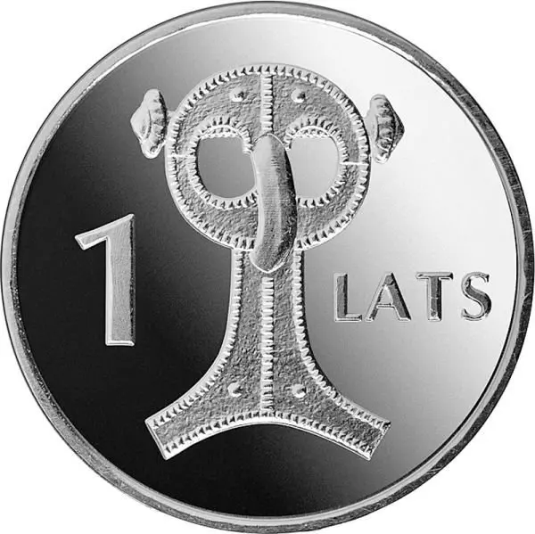 Латвия 1 Lats памятные монеты Сова издание Европейская оригинальная коллекция