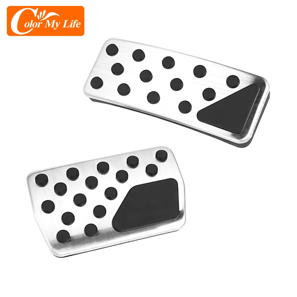 Color My Life AT топливный газовый тормоз из нержавеющей стали защитная накладка на