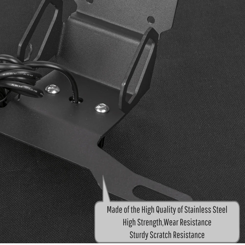 Для Kawasaki Ninja650 Z650 2017-2022 держатель номерного знака мотоцикла кронштейн держателя