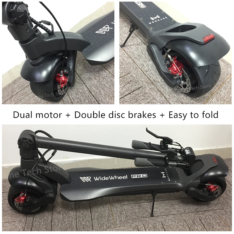Оригинальный новейший гироскутер Mercane WideWheel Pro Kickscooter 48 в 2020 Вт 40 км/ч умный