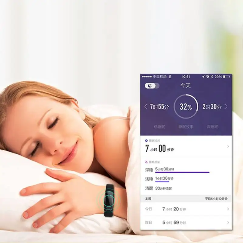 Умный Браслет M2 водонепроницаемый браслет с пульсометром Bluetooth фитнес-трекер для