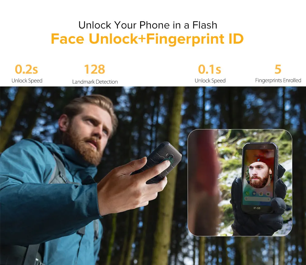 Ulefone Armor X7 Pro 4 Гб + 32 ГБ Android 10 прочный телефон IP68 водонепроницаемый мобильный Bluetooth 5