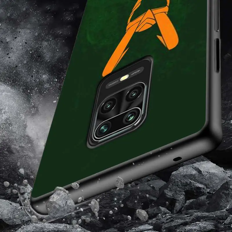 

Hot Marvel Loki Art Soft TPU For Xiaomi Redmi Note10 10S 9T 9S 9 8T 8 7 6 5A 5 4 4X Prime Pro Max Black Phone Case
