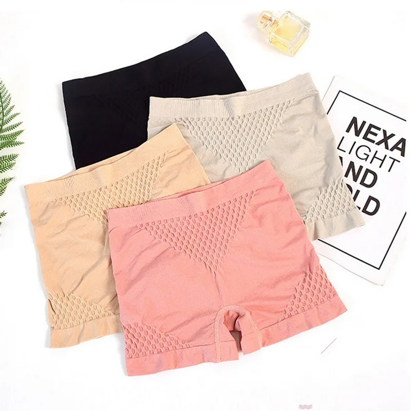 

Puimentiua Solid Women Panties Push Up Pant Elasticity Underwear Women Breathable High Waist Briefs Cotton Plus Size Lingerie