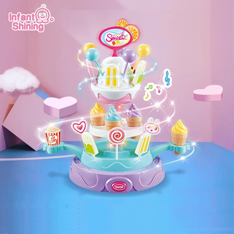 Конфетная корзина торговый автомат для конфет игрушка мороженого музыкальные