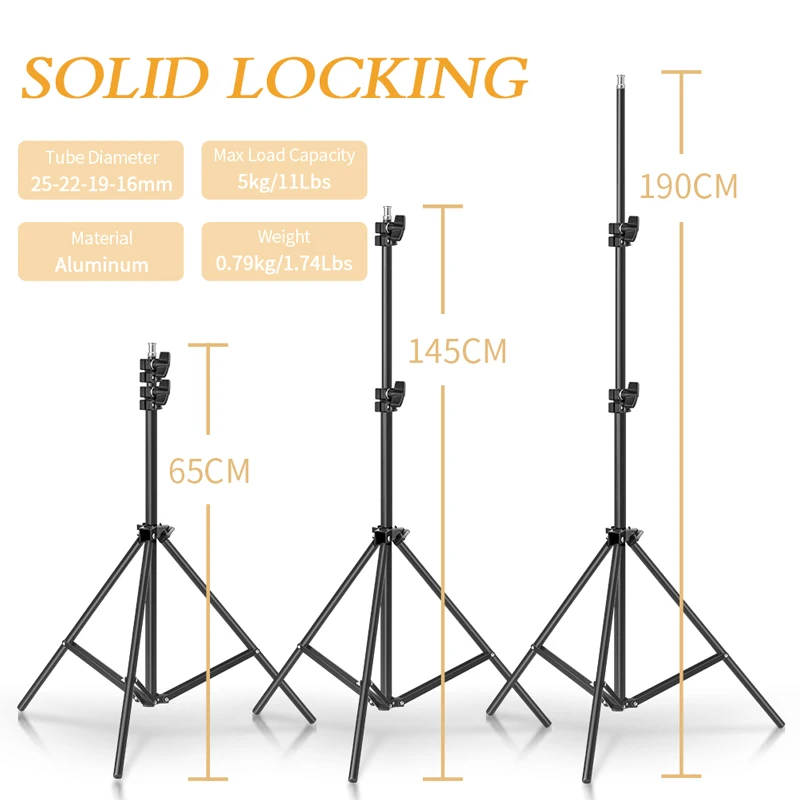 

Photo Studio Equipment Photography Softbox Lighting Kit 50x70CM Professional Continuous Light System Soft box