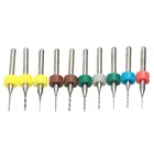 0,3-1,2 мм набор Твердосплавных Сверл из вольфрамовой стали для ремонта часов монтажная плата вольфрамовый инструмент для ремонта часов