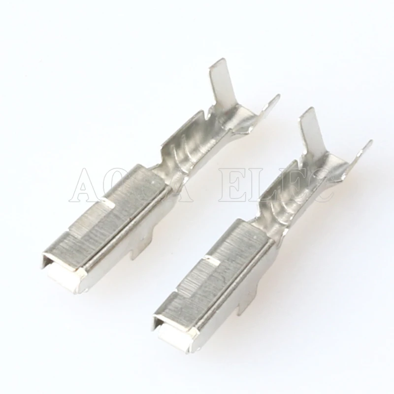 100PCS terminal Male female wire connector Plugs socket Fuse box Wire harness Soft Jacket DJ621-2.2A | Обустройство дома