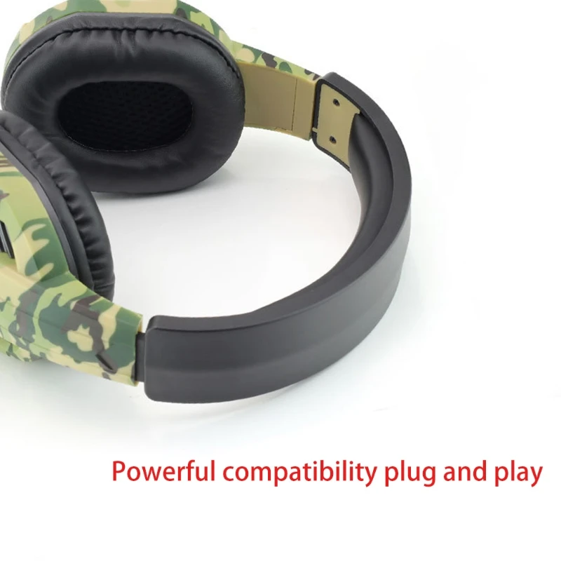 

High-Grade Led Light Gamer Wired Headset For PS4 Switch Computer PC Bass Stereo