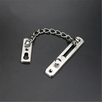 high grade 304 stainless steel anti stealing link door chain anti leech contain the mounting screws
