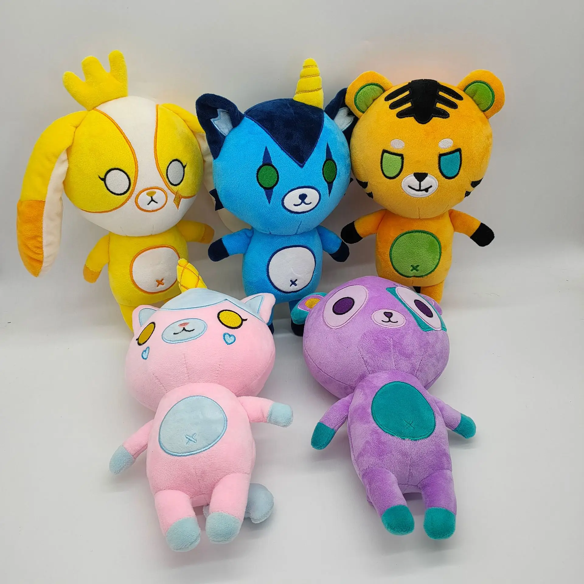 

27CM Cute Funneh Plush Toy Teddy Bear Plush Doll Cartoon Stuffed Animal Soft Plushies Dolls Gifts For Children Kids
