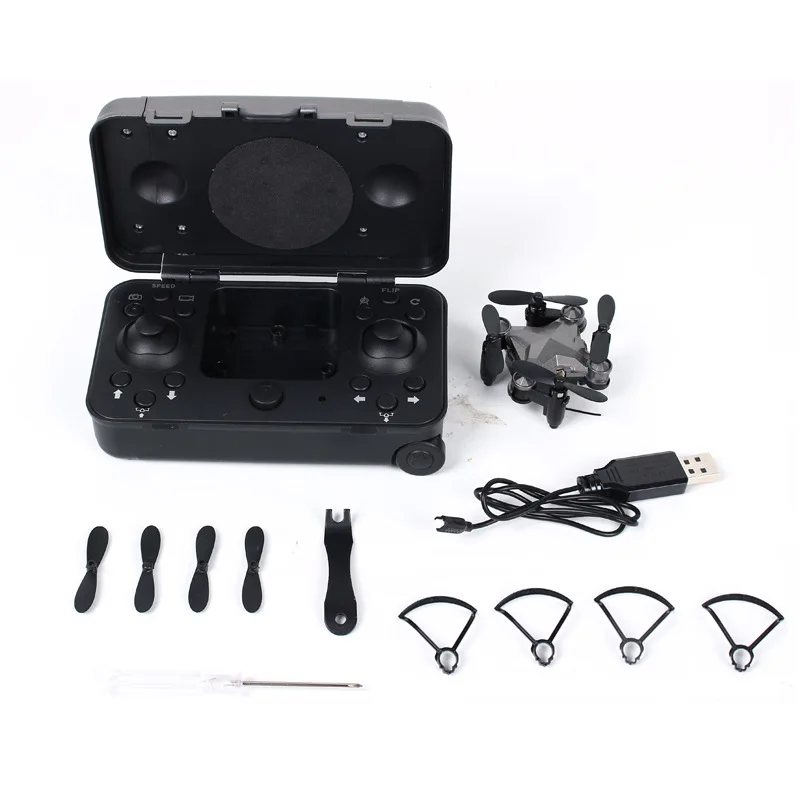 складной мини квадрокоптер