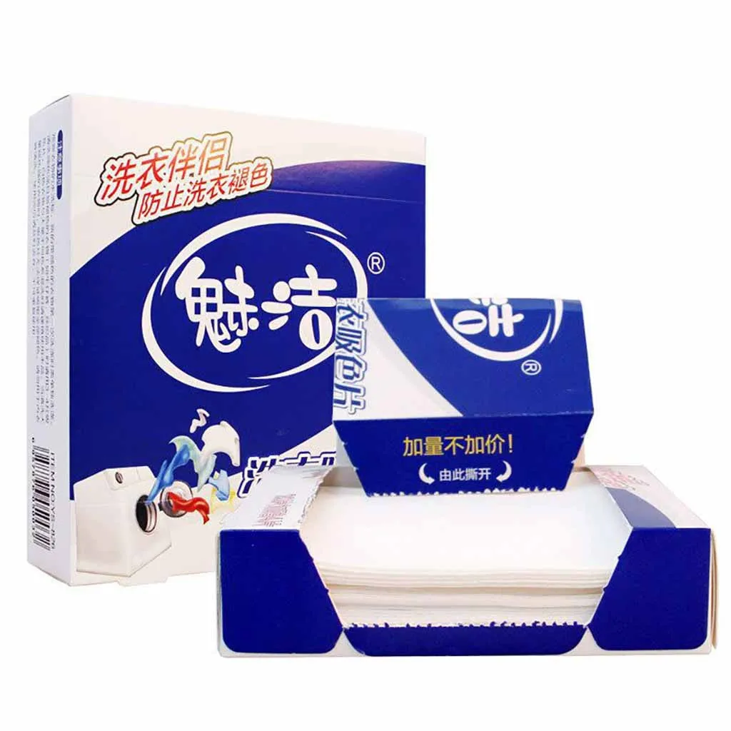 20 #24 шт стиральной машины Применение с красителем доказательство Цвет поглощения простыни анти окрашенная