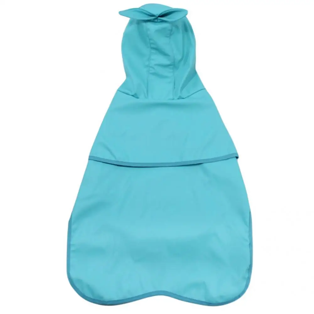 Милый дождевик для домашних животных мягкий собаки дизайн с капюшоном не липкие