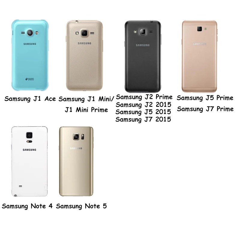 Силиконовый чехол для Samsung Galaxy S2 S3 S4 S5 Neo Mini E5 E7 C5 C7 C9 Pro 2017 | Мобильные телефоны и