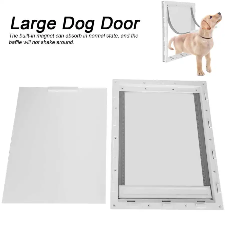 Двойная кровать для собак большая дверь домашних питомцев Простой Забор