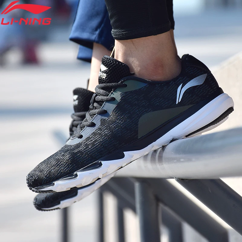 Мужские беговые кроссовки Li Ning легкие дышащие Светоотражающие для бега ARBM117