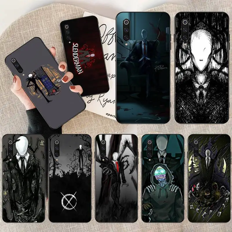 Чехол Slenderman для телефона Xiaomi Mi10 10Pro 10 lite Mi9 9SE 8SE Pocophone F1 Mi8 Lite | Мобильные телефоны и
