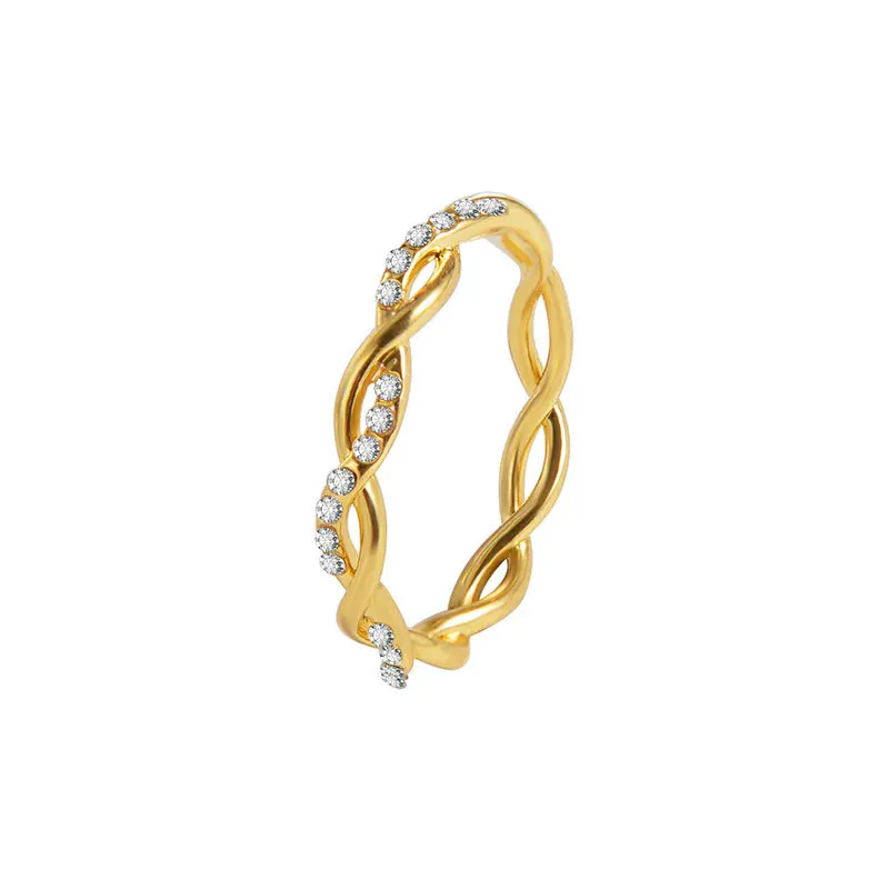 Модные ювелирные изделия из меди с защитой окружающей среды кольцо для женщин 2019