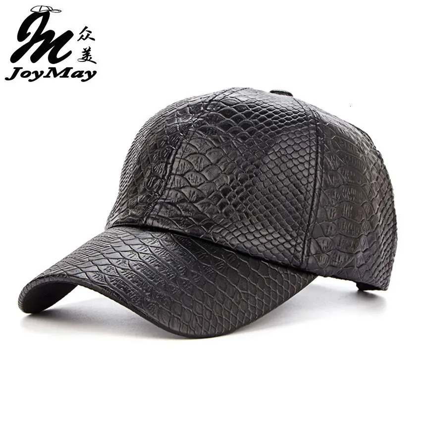 Классическая крокодиловая зерно ПУ Солнцезащитная бейсболка с козырьком шляпа
