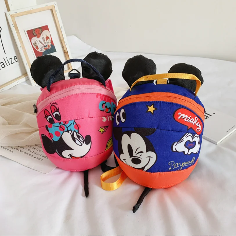 Милый детский рюкзак с Минни для детского сада школьная сумка Микки Маусом Escolar