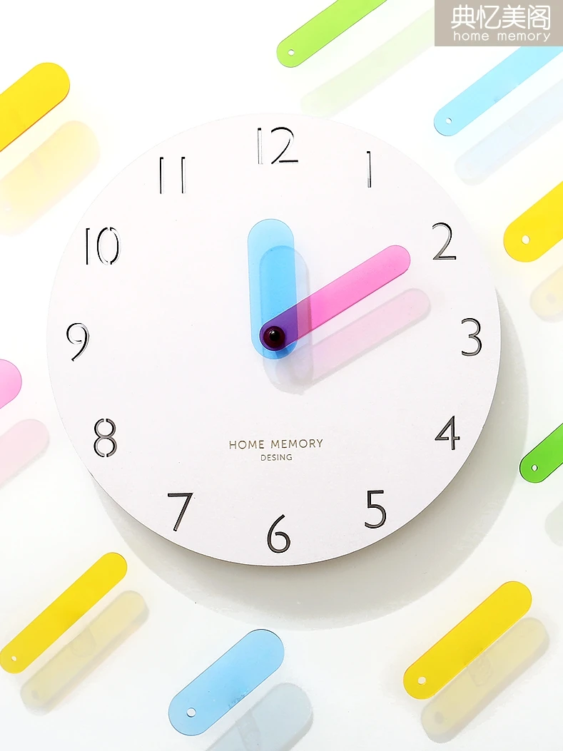 Современные настенные часы Кухонные деревянные креативные скандинавские для