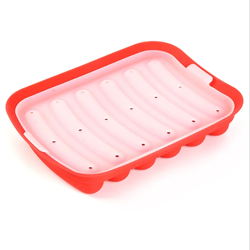 Силиконовая форма для изготовления колбасок выпечки печенья детская пищевая