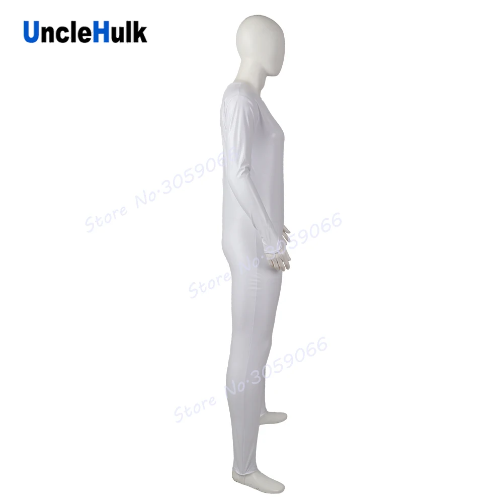 Супер Sentai белый Прорезиненная Ткань боди | UncleHulk|Праздничные костюмы|