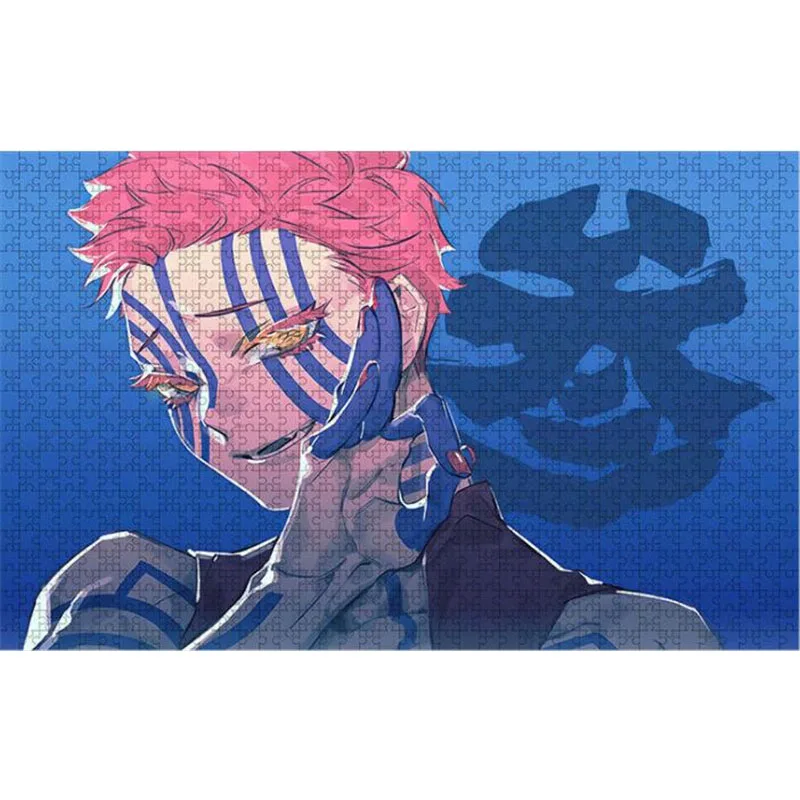 Kimetsu no Yaiba Jigsaw Puzzles 1000 Pieces Wooden Demon Slayer For Adults Children Educational Toys Gifts |