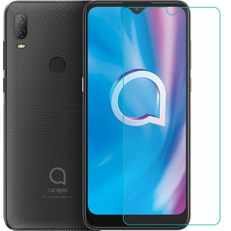 

Закаленное стекло для Alcatel 1V 5001D 2019 1V (2020), защитная пленка, 9H Взрывозащищенная защита экрана, чехол для телефона