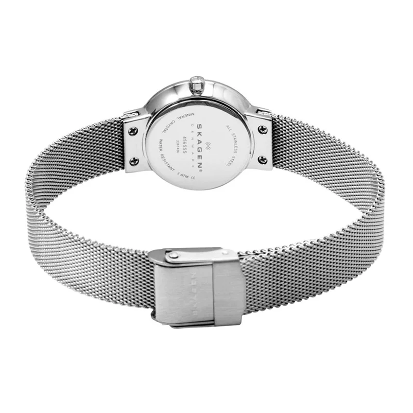 

Women Watches Luxury Skagen SKA456SSS Lady Wrist watch Quartz Clock Women Fashion Wristwatches
